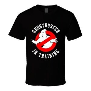 Ghostbusters Buster In Training Uniform Costume Logo Funny Halloween T Shirt